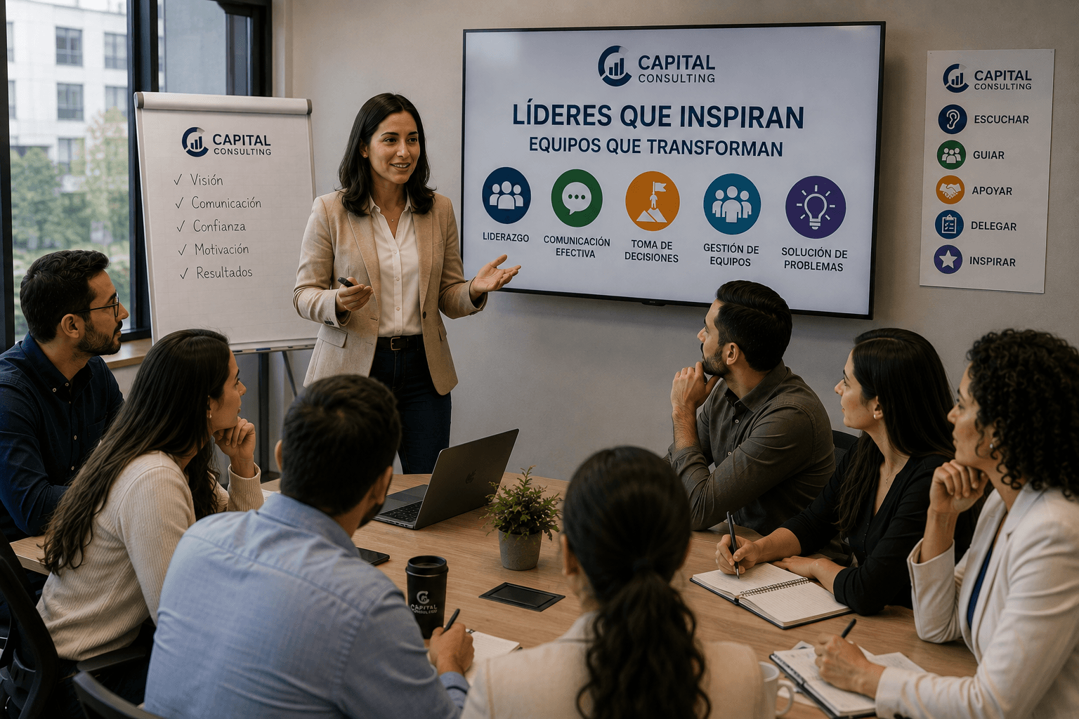 Formación para líderes y mandos medios